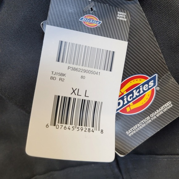Dickies Insulated Eisenhower Front-Zip Black Jacket - Picture 3 of 10